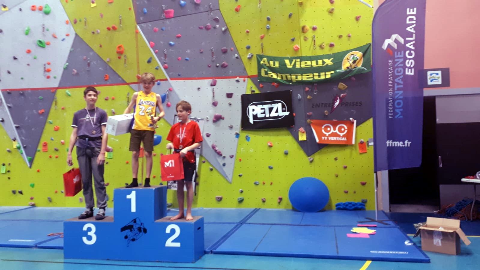 podium U14 G 1